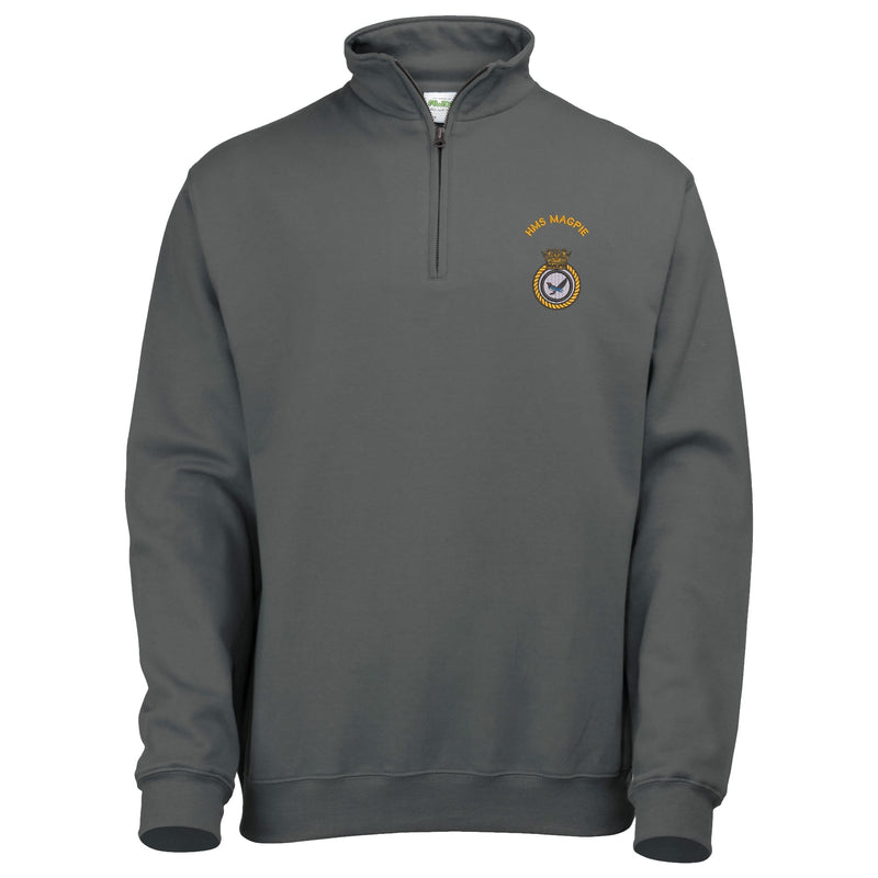 HMS Magpie Quarter Zip Sweatshirt