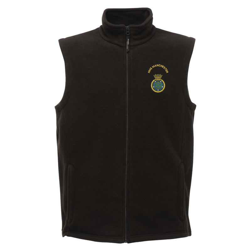 HMS Manchester Regatta Fleece Bodywarmer