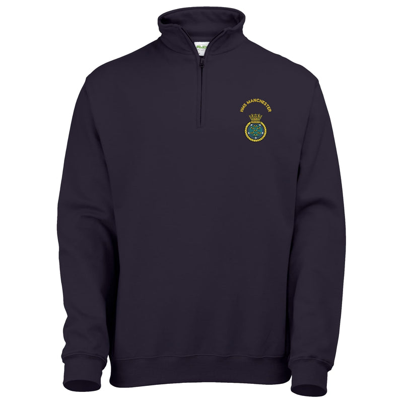 HMS Manchester Quarter Zip Sweatshirt