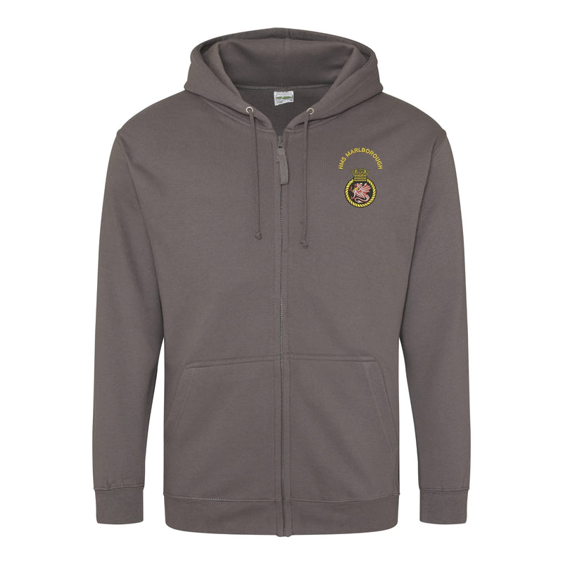 HMS Marlborough Zipped Hoodie