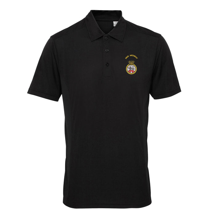 HMS Medway Activewear Polo