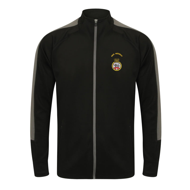 HMS Medway Knitted Tracksuit Top