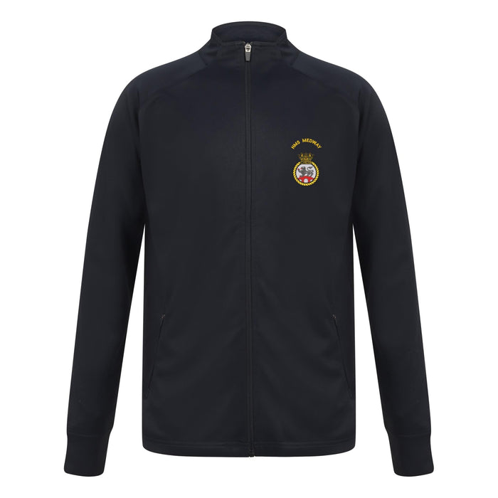 HMS Medway Knitted Tracksuit Top