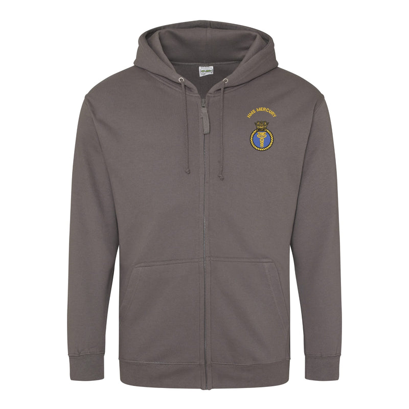HMS Mercury Zipped Hoodie