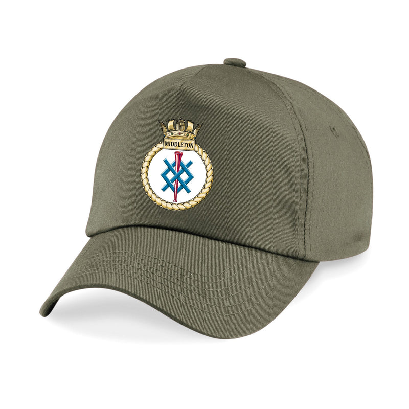 HMS Middleton Printed Cap