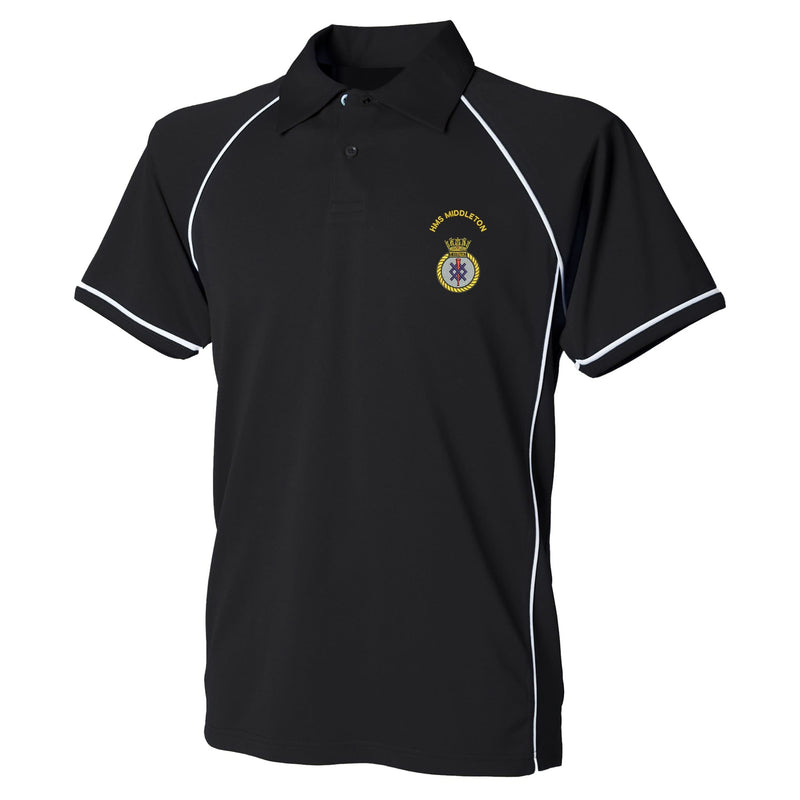 HMS Middleton Performance Polo
