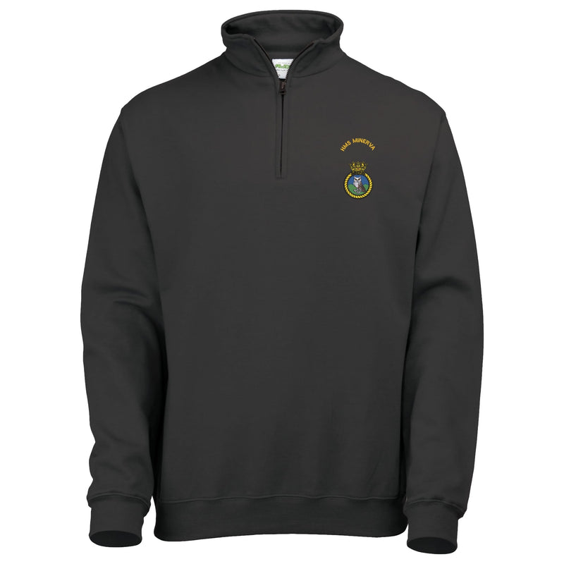 HMS Minerva Quarter Zip Sweatshirt