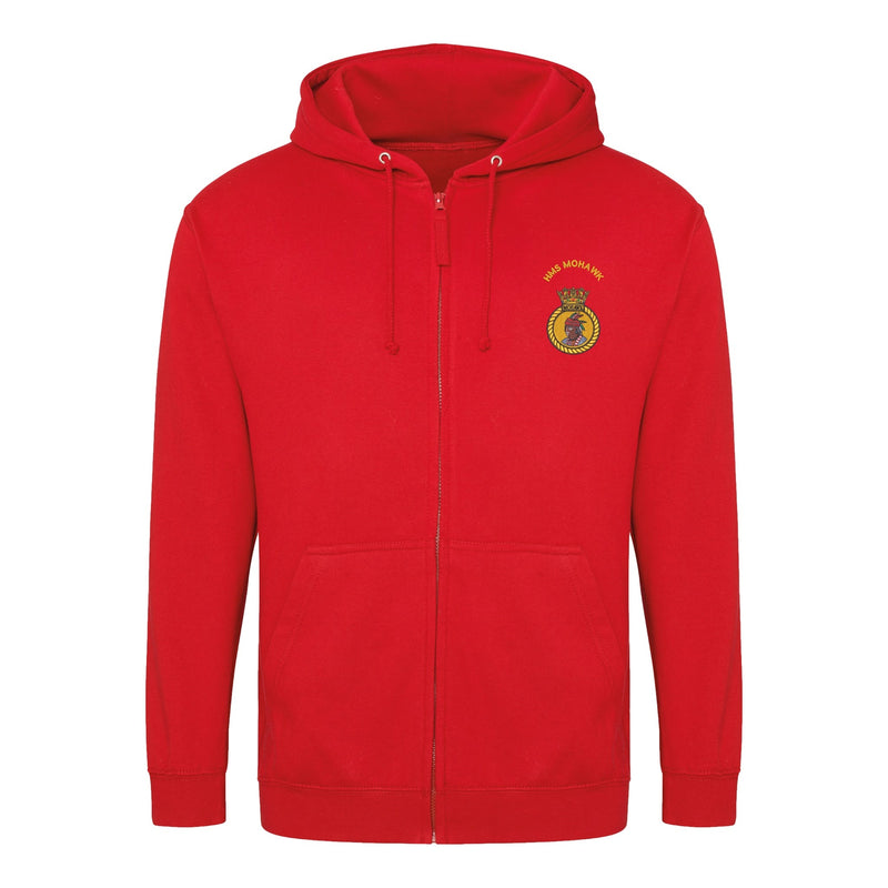 HMS Mohawk Zipped Hoodie