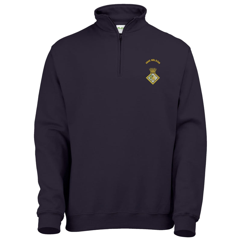 HMS Nelson Quarter Zip Sweatshirt