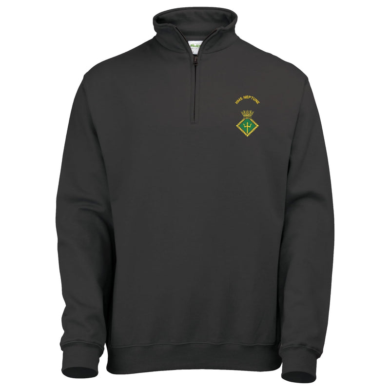 HMS Neptune Quarter Zip Sweatshirt