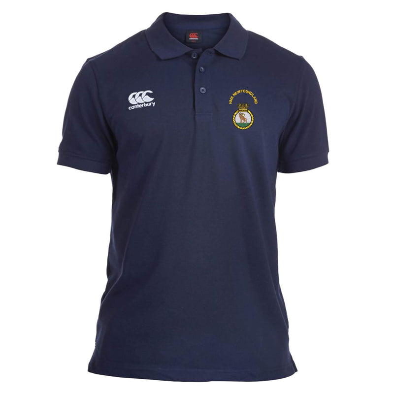HMS Newfoundland Canterbury Rugby Polo