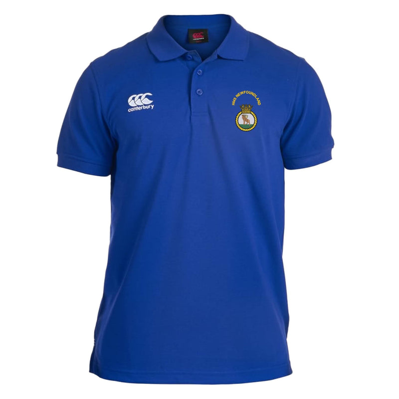 HMS Newfoundland Canterbury Rugby Polo