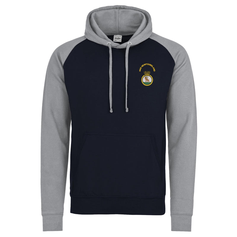HMS Newfoundland Contrast Hoodie
