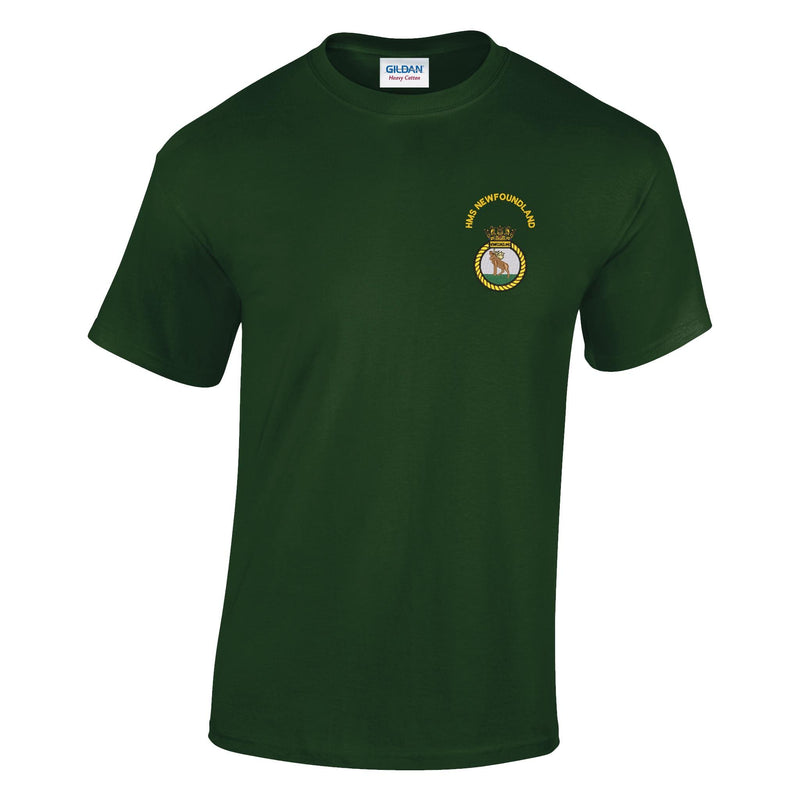 HMS Newfoundland Cotton T-Shirt