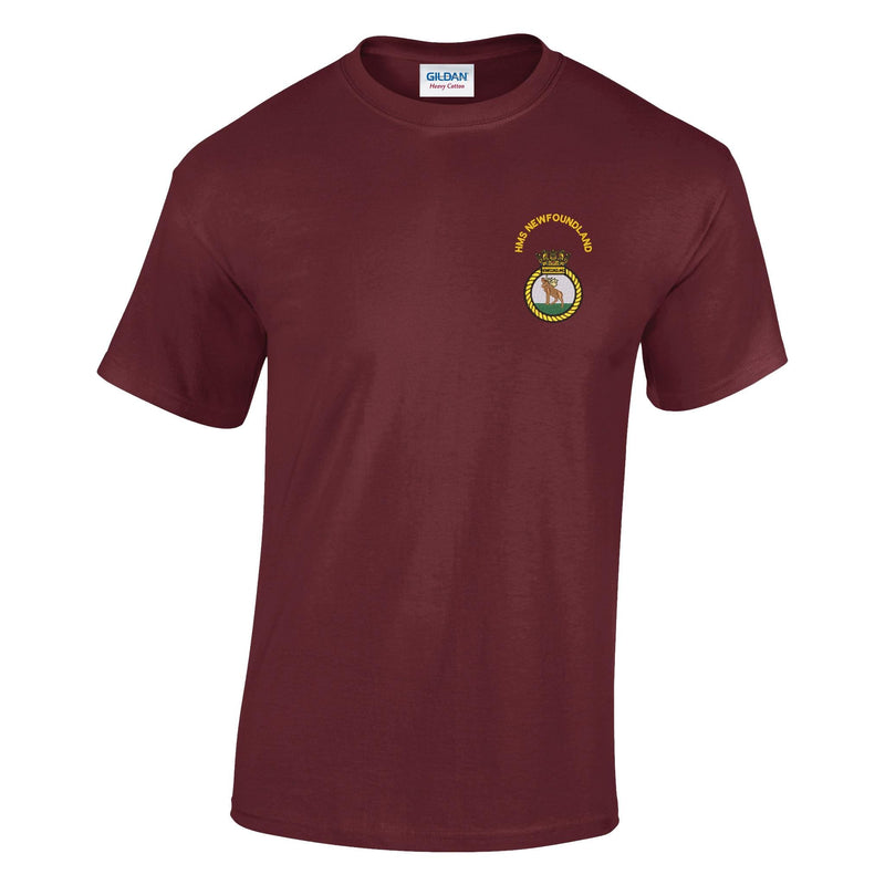HMS Newfoundland Cotton T-Shirt