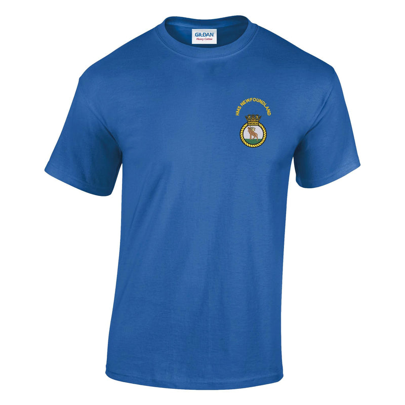 HMS Newfoundland Cotton T-Shirt