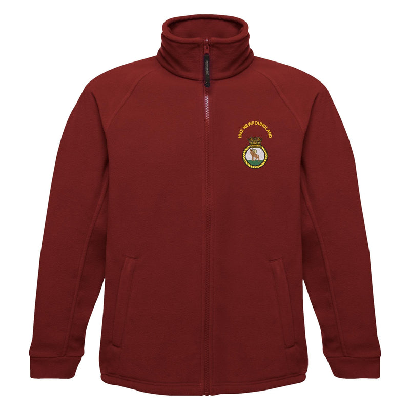 HMS Newfoundland Regatta Fleece