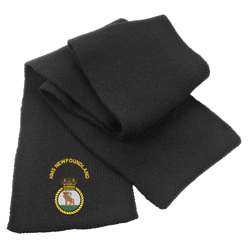 HMS Newfoundland Heavy Knit Scarf