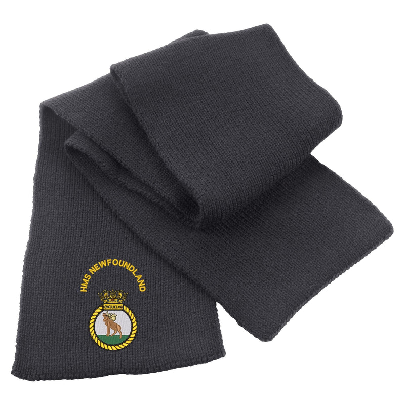 HMS Newfoundland Heavy Knit Scarf