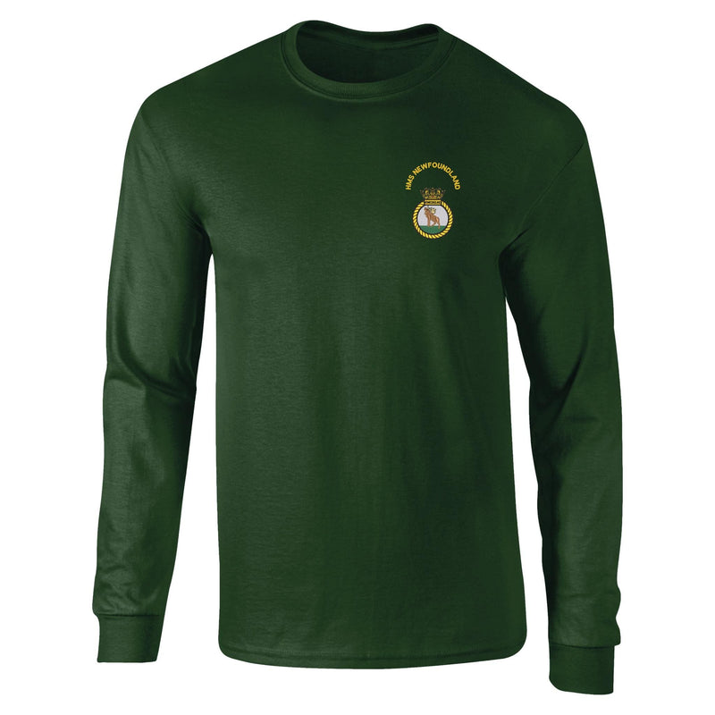 HMS Newfoundland Long Sleeve T-Shirt