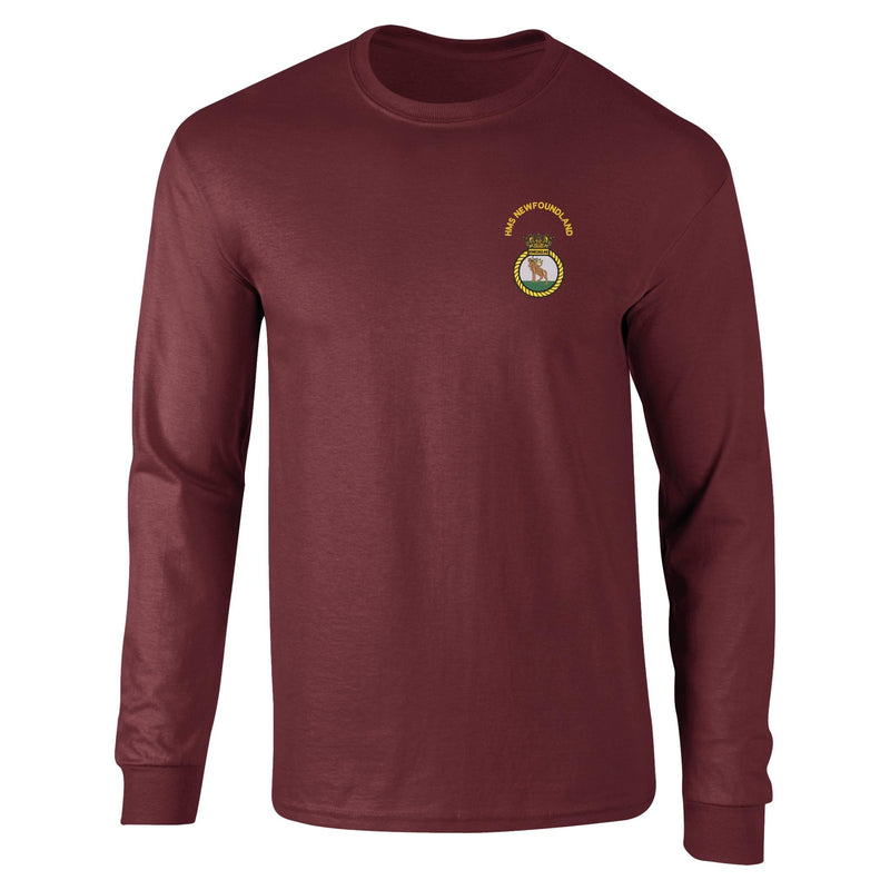 HMS Newfoundland Long Sleeve T-Shirt