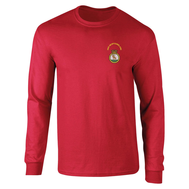 HMS Newfoundland Long Sleeve T-Shirt