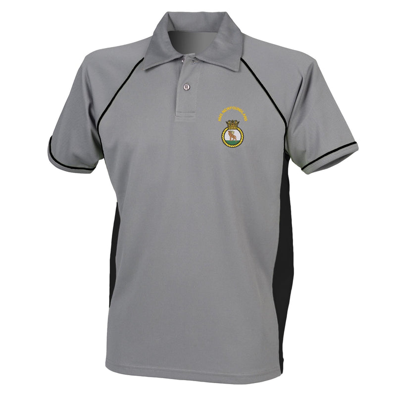 HMS Newfoundland Performance Polo