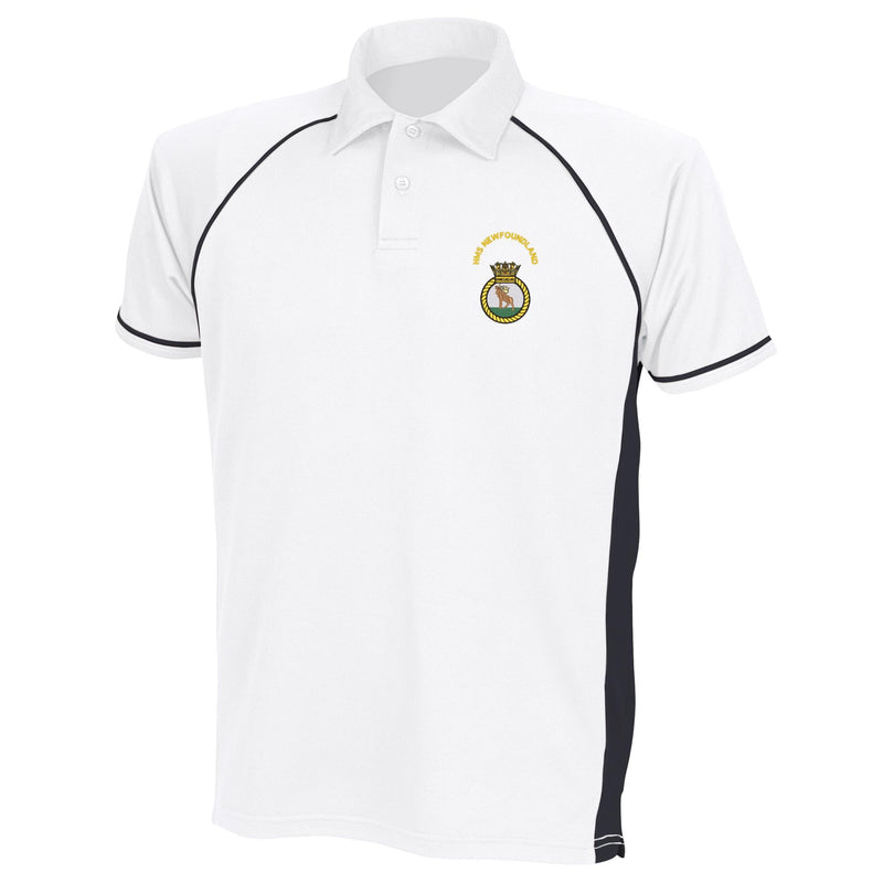 HMS Newfoundland Performance Polo