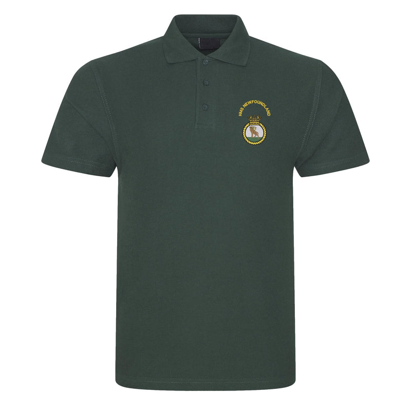 HMS Newfoundland Polo Shirt