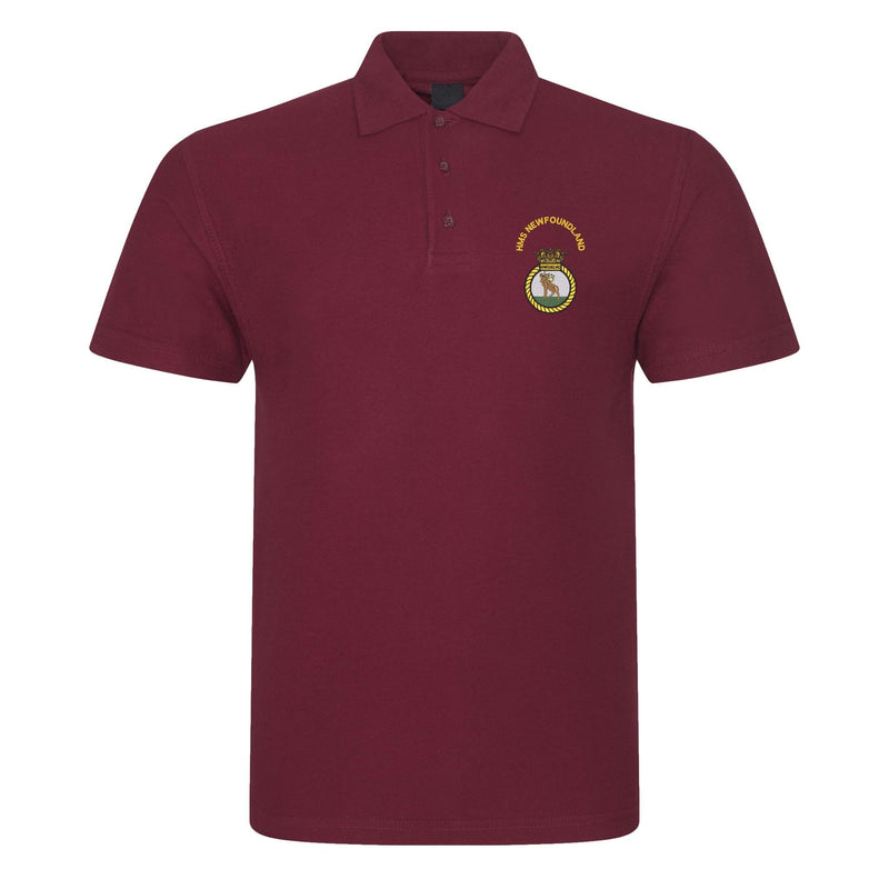HMS Newfoundland Polo Shirt