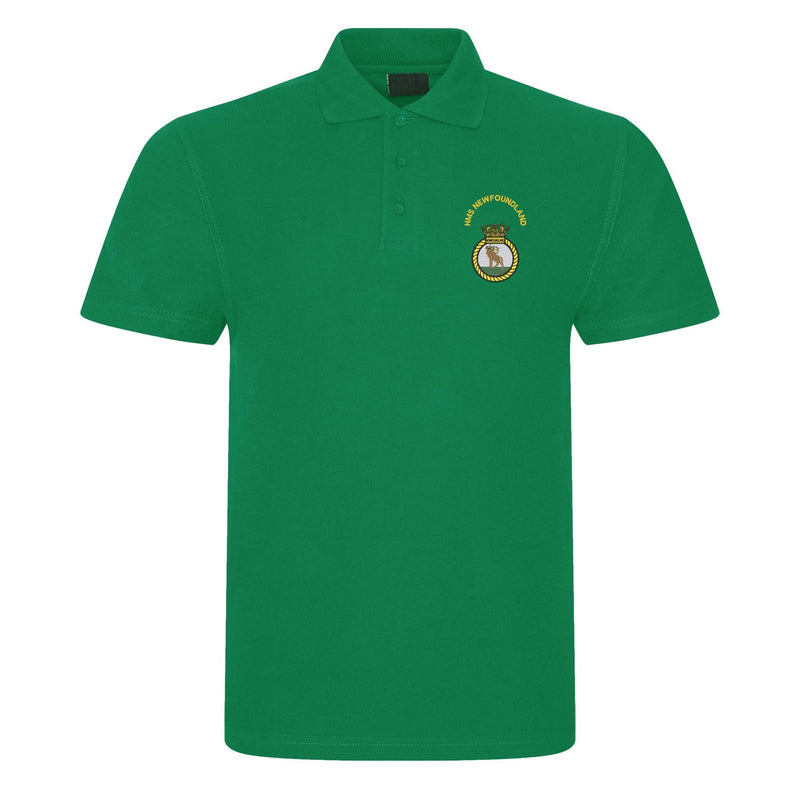 HMS Newfoundland Polo Shirt