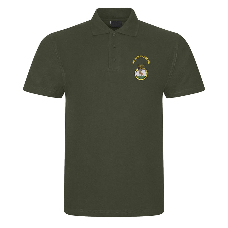 HMS Newfoundland Polo Shirt