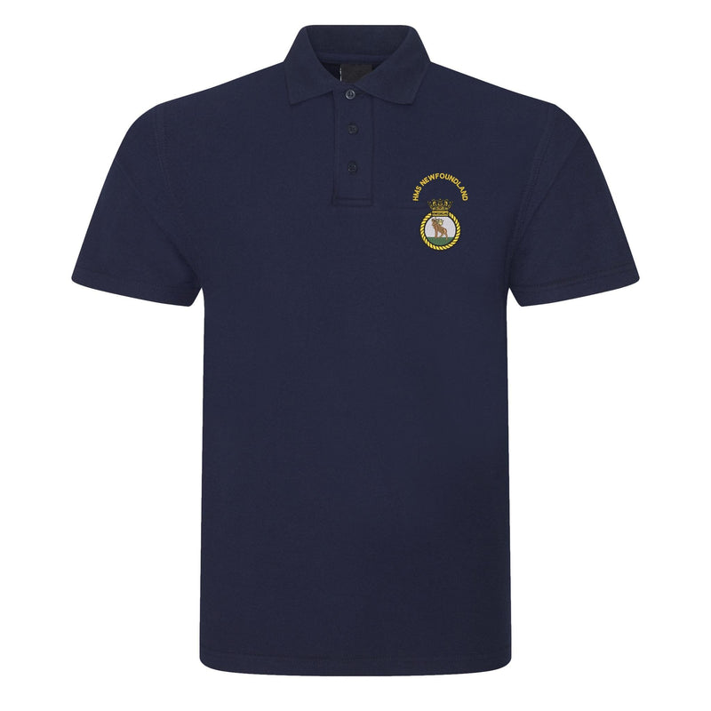 HMS Newfoundland Polo Shirt