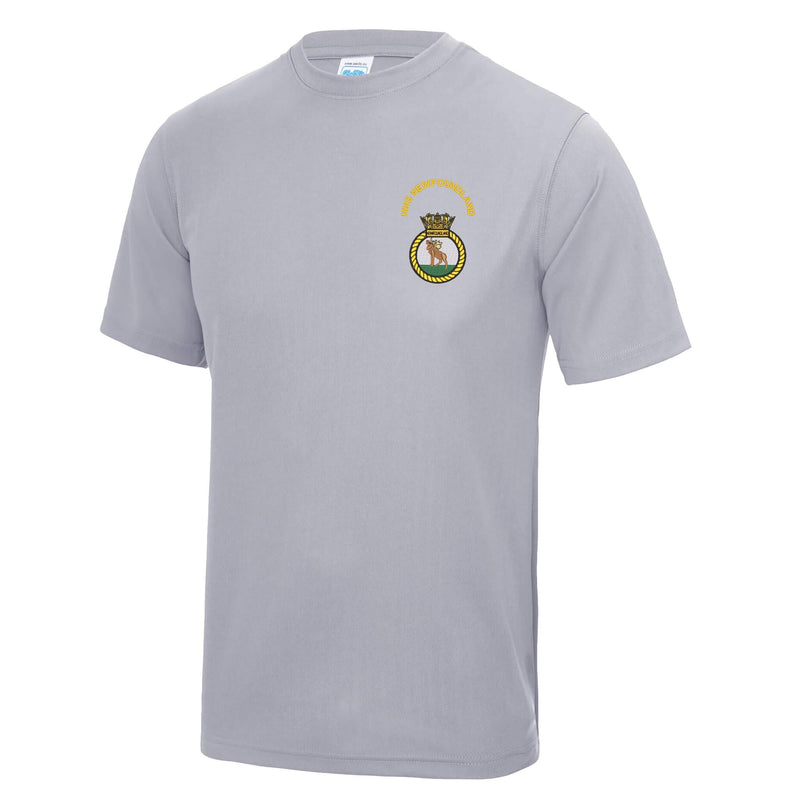 HMS Newfoundland Polyester T-Shirt
