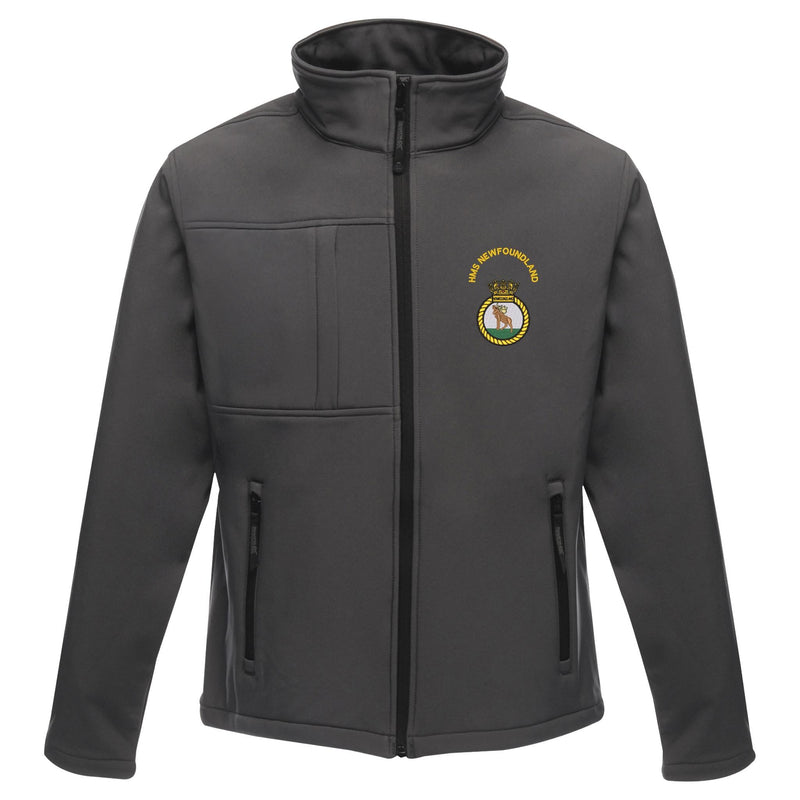 HMS Newfoundland Regatta Softshell Jacket