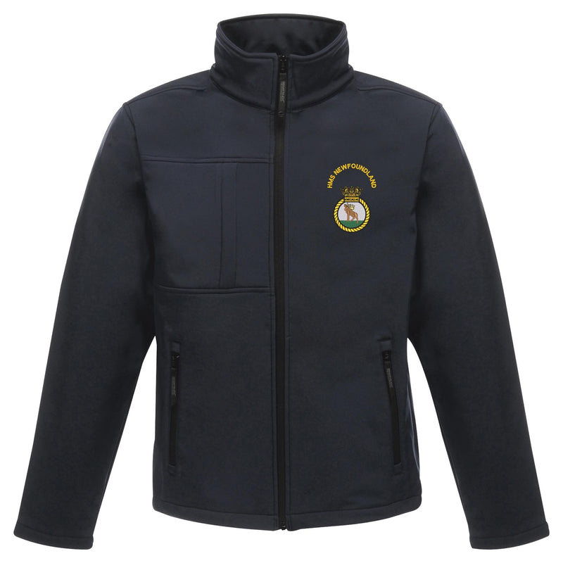 HMS Newfoundland Regatta Softshell Jacket