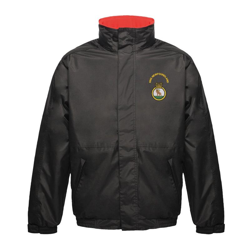 HMS Newfoundland Regatta Waterproof Jacket With Hood