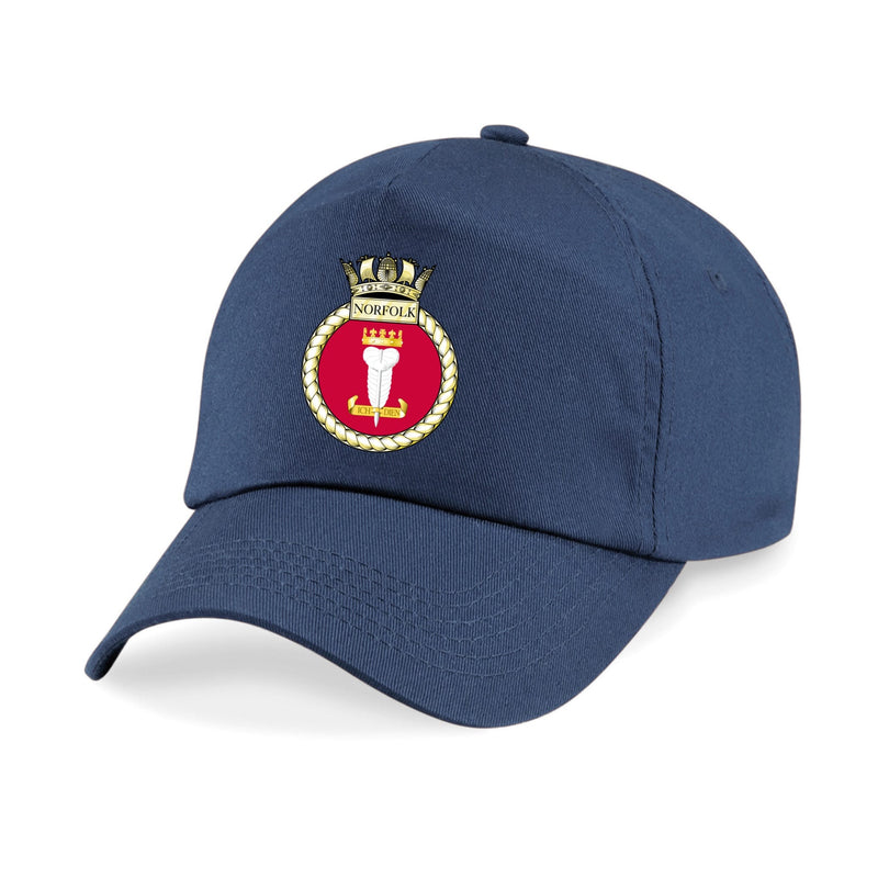 HMS Norfolk Printed Cap