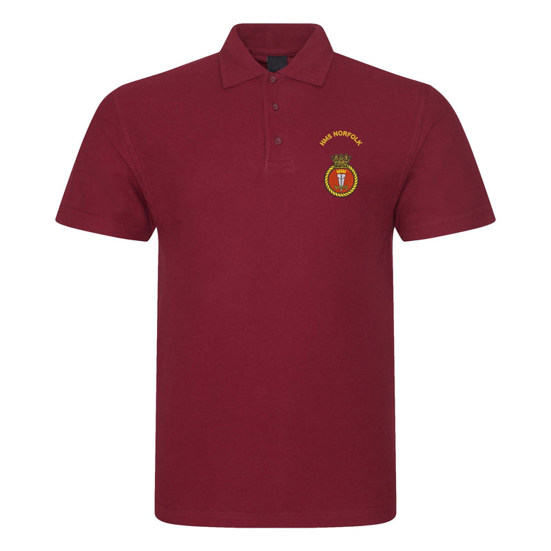 HMS Norfolk Polo Shirt
