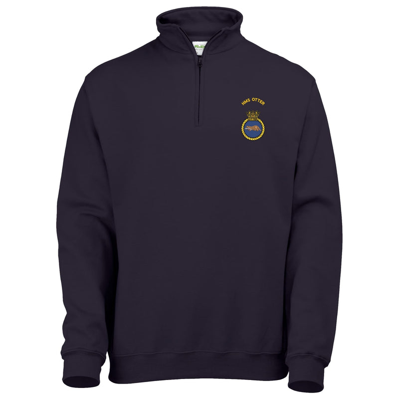 HMS Otter Quarter Zip Sweatshirt
