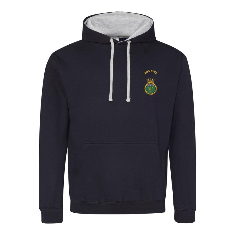 HMS Otus Varsity Contrast Hoodie
