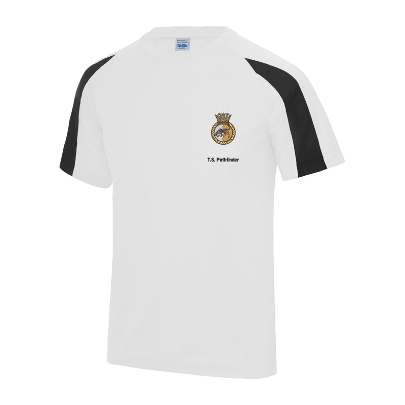 HMS Pathfinder Contrast Polyester T-Shirt