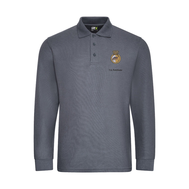HMS Pathfinder Long Sleeve Polo Shirt