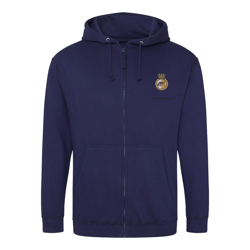 HMS Pathfinder Zipped Hoodie