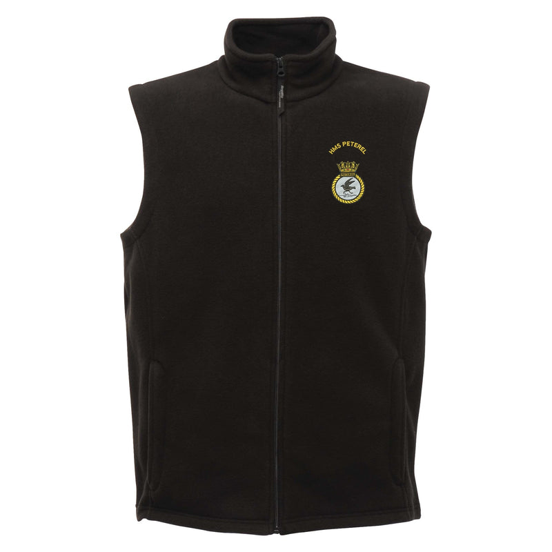 HMS Peterel Regatta Fleece Bodywarmer