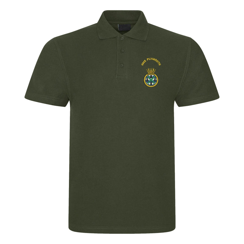 HMS Plymouth Polo Shirt
