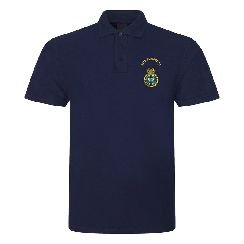 HMS Plymouth Polo Shirt