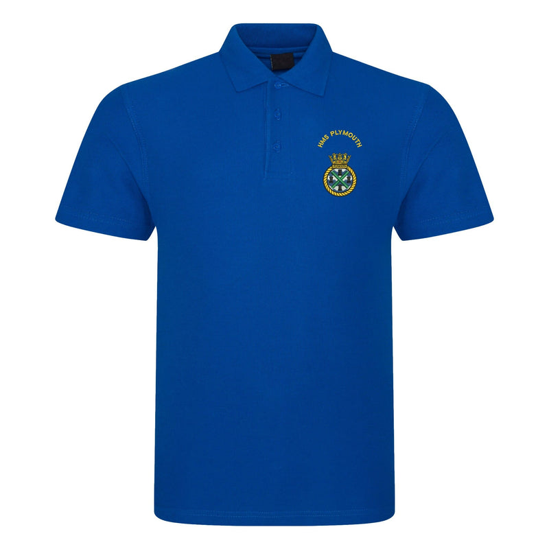HMS Plymouth Polo Shirt
