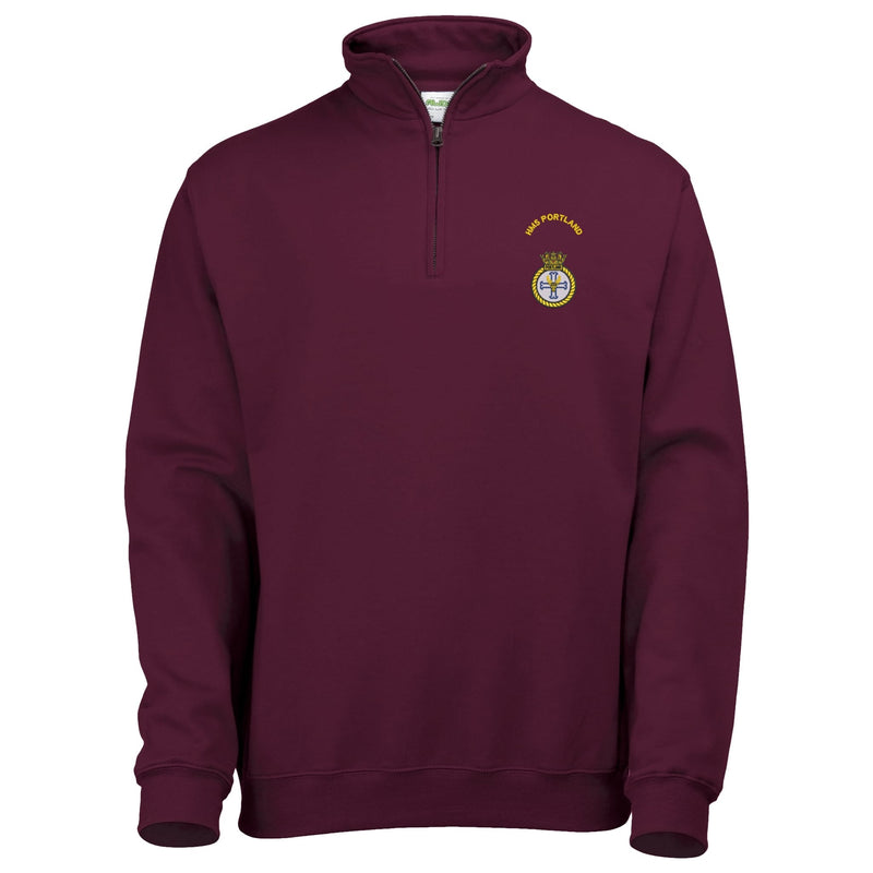 HMS Portland Quarter Zip Sweatshirt