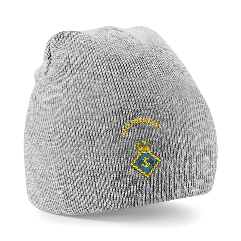 HMS President Beanie Hat